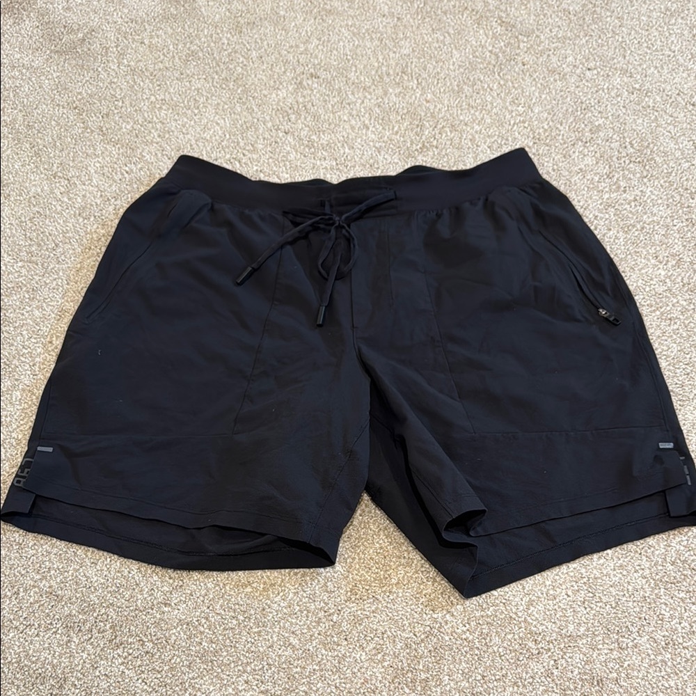 Men's Black Athletic Shorts Lululemon